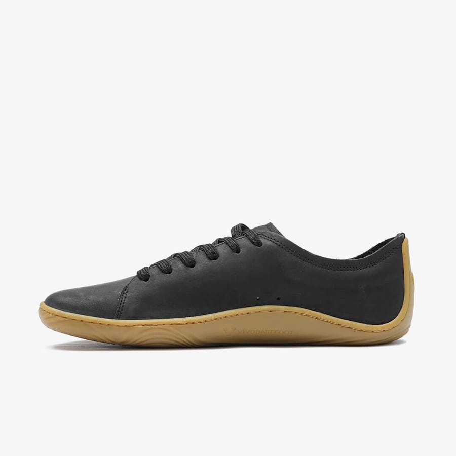 Vivobarefoot Addis Vrijetijdsschoenen Heren Zwart | Nederland 0076BEXC